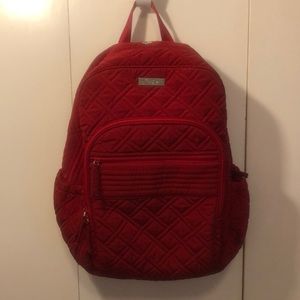 Red Vera Bradley Backpack